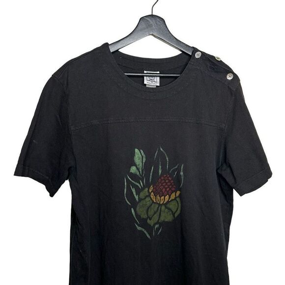 Y2K CMI Flower Shirt Dress XL - Picture 2 of 5